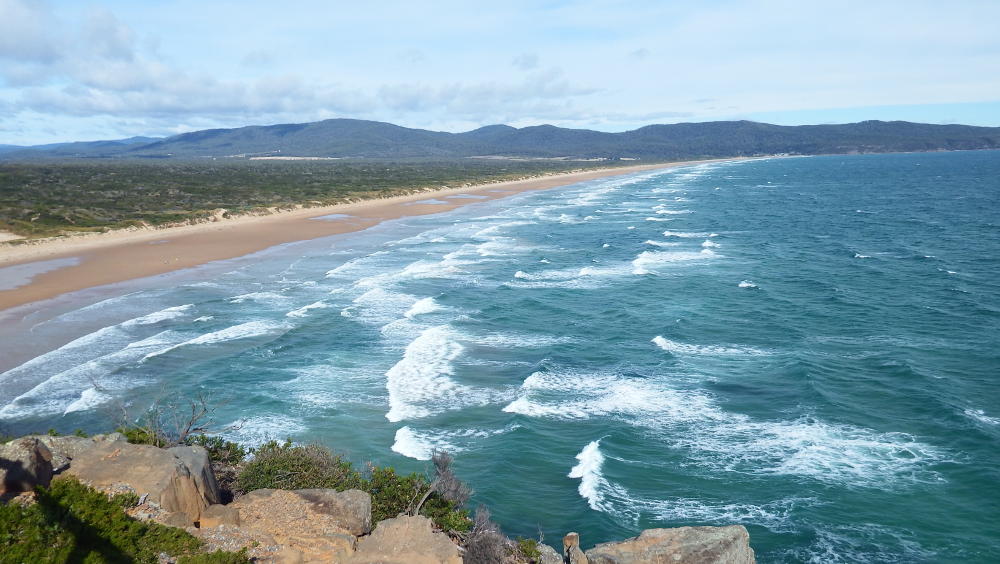 Badger Beach in Narawntapu National Park