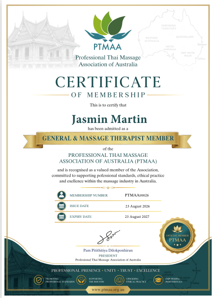 Professional Thai Massage Association of Australia