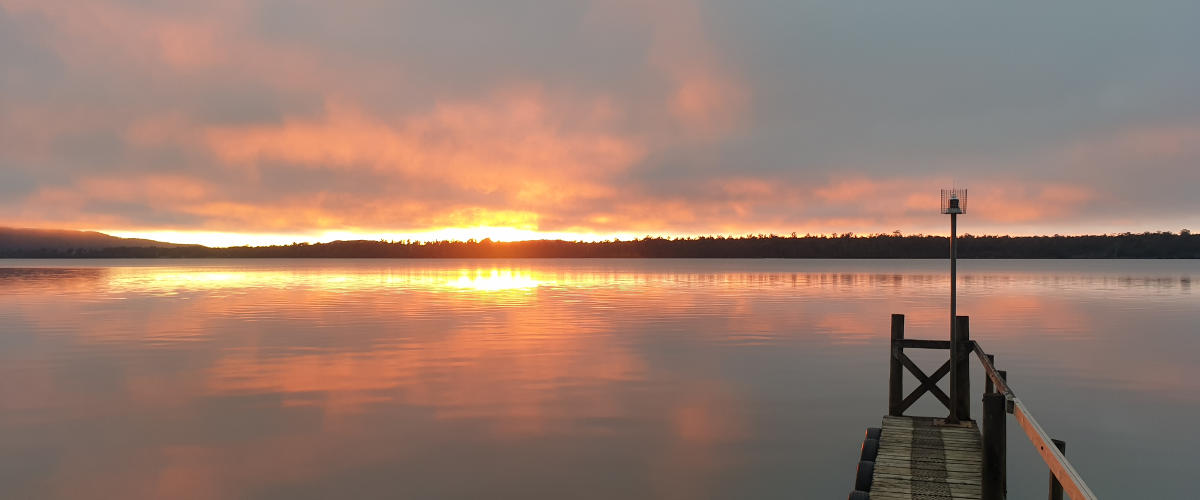 Dawn at Interlaken, Tasmania